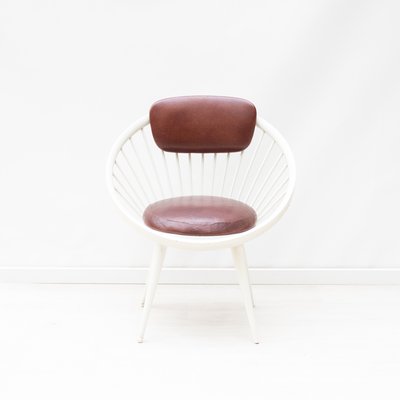 Setia Circle Chair attributed to Yngve Ekström for Swedese, 1960s-NZV-2027591