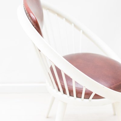 Setia Circle Chair attributed to Yngve Ekström for Swedese, 1960s-NZV-2027591