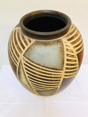 Sgraffito Sawa Vase from Ritz Keramik, 1960s-RZY-693955