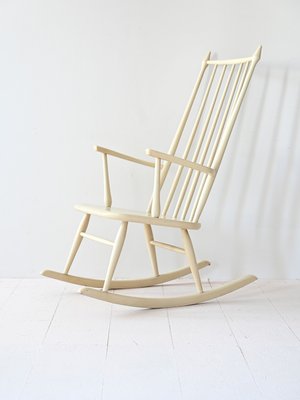 Shabby Rocking Chair, 1960s-QWP-2033978