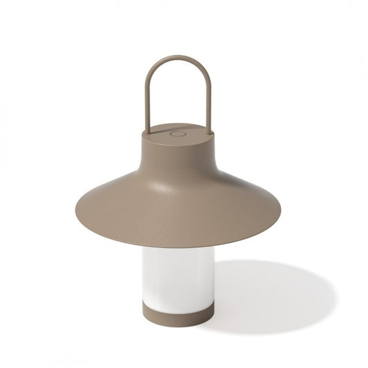Shadow L Portable Lamp by Loom Design #Gray Beige