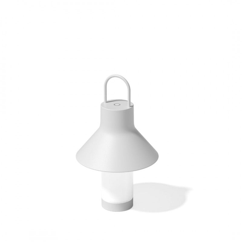 Shadow S Portable Lamp by Loom Design #White