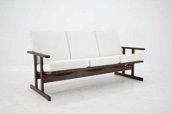 Shaker 3-Seat Sofa by Børge Mogensen for FDB Mobler, Denmark, 1950s-TZ-738320