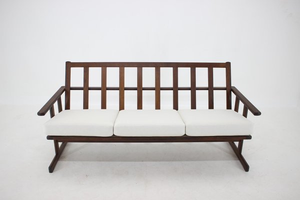 Shaker 3-Seat Sofa by Børge Mogensen for FDB Mobler, Denmark, 1950s-TZ-738320