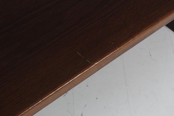 Shaker Dining Table in Smoked Oak attributed to Hans J. Wegner for Getama, 1970s-HJB-1813939