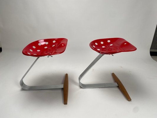 Sharecropper Stools by Achille & Pier Giacomo Castiglioni, 1970s, Set of 2-KKZ-1814267