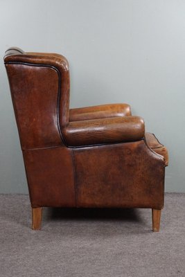 Sheep Leather Ear Lounge Chair-HPP-1750949