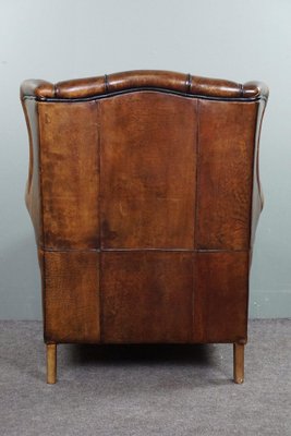 Sheep Leather Ear Lounge Chair-HPP-1750949