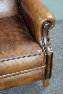 Sheep Leather Ear Lounge Chair-HPP-1750949