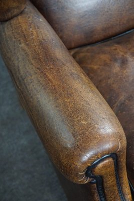 Sheep Leather Ear Lounge Chair-HPP-1750949