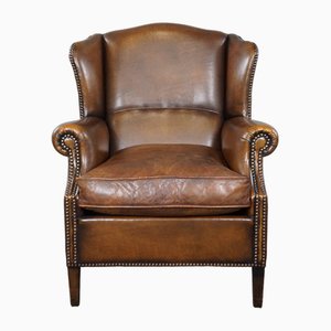 Sheep Leather Lounge Chair-HPP-1779847