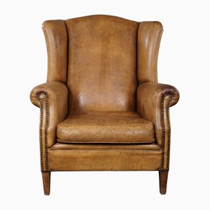 Sheep Leather Lounge Chair-HPP-1779848