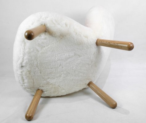 Sheepskin Arctander Chair by Philip Arctander, 1960s-UY-1369660