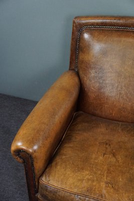 Sheepskin Leather Lounge Chair-HPP-1750952