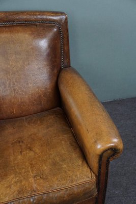 Sheepskin Leather Lounge Chair-HPP-1750952