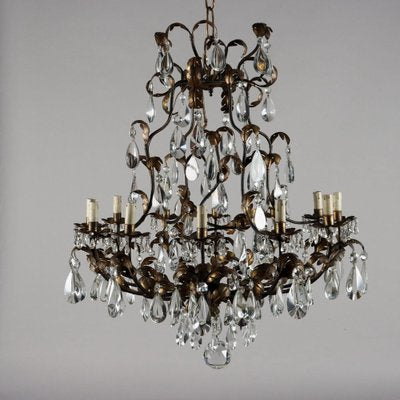 Sheet Metal and Glass chandelier-VMM-1819604