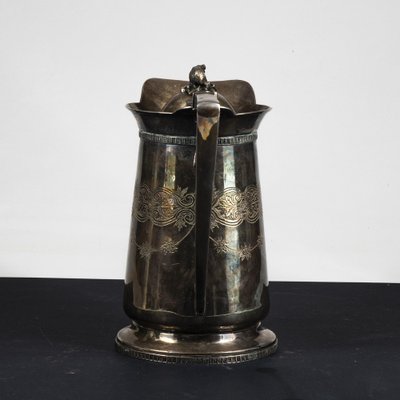 Sheffield Chocolate Jug with Engraved Decorations, 1950-RAQ-1800765