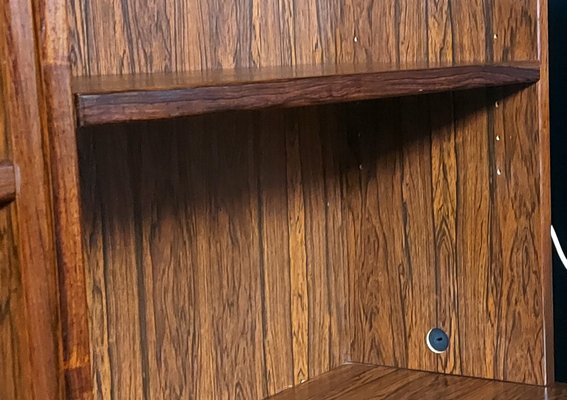 Shelf Unit in Rosewood Veneer, 1950s, Set of 2-KDW-1743084