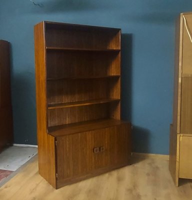 Shelf Unit in Rosewood Veneer, 1950s, Set of 2-KDW-1743084