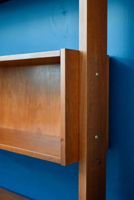 Shelf with Italian Teak Wall Box-AIU-1734383