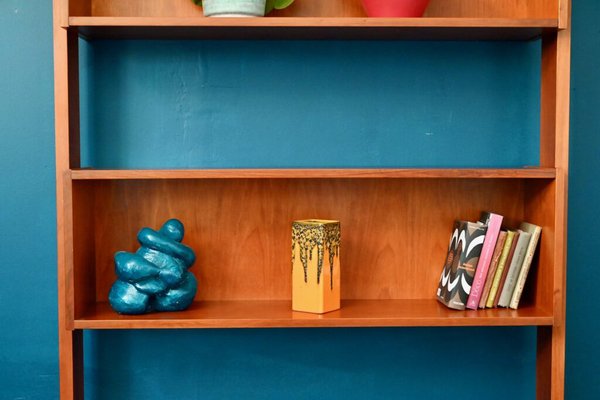 Shelf with Italian Teak Wall Box-AIU-1734383