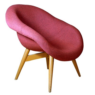 Shell Armchair by Miroslav Navratil for Vertex, 1960s-GIW-795394