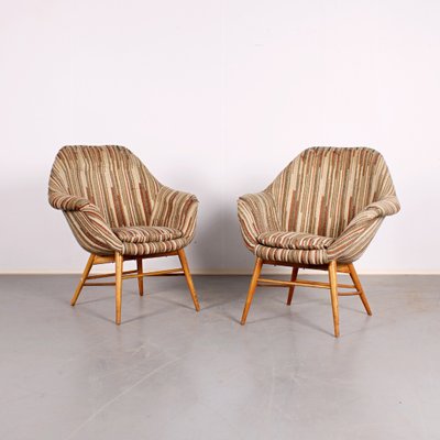 Shell Armchairs, 1960s, Set of 2-JUN-1181180