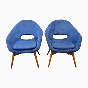 Shell Armchairs by Miroslav Navratil, Set of 2-HVX-1587001