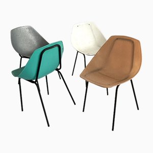 Shell Chairs by Pierre Guariche for Meurop, 1958, Set of 4-INH-1721889