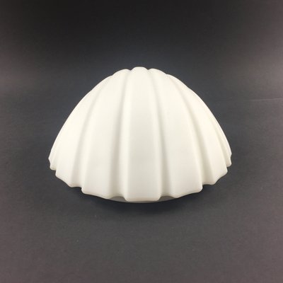 Shell-Shaped Opaline Glass Wall Light/Sconce from Limburg, Germany, 1970s-BMM-2021484