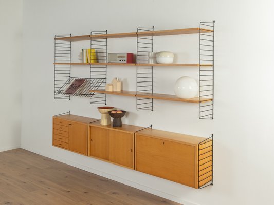 Shelving System by Kajsa & Nils Nisse Strinning for String, 1950s-GPP-2036837