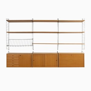 Shelving System by Kajsa & Nils Nisse Strinning for String, 1950s-GPP-2036837