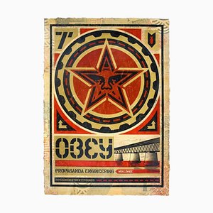 Shepard Fairey (Obey), Propaganda Engineering HPM, 2009, Mixed Media-KHH-2039226