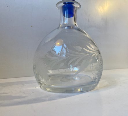 Sherry Decanter in Etched and Engraved Glass from Orrefors, 1960s-LCR-1187791