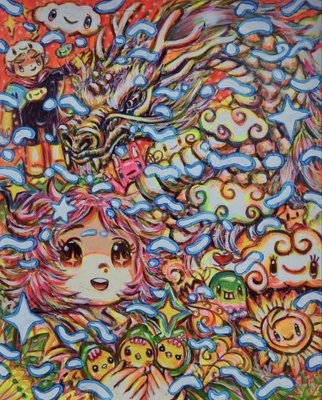 Shin Seung-Hun, Chunja's Multiverse Story, 2023, Acrylic on Canvas-CHG-2037377