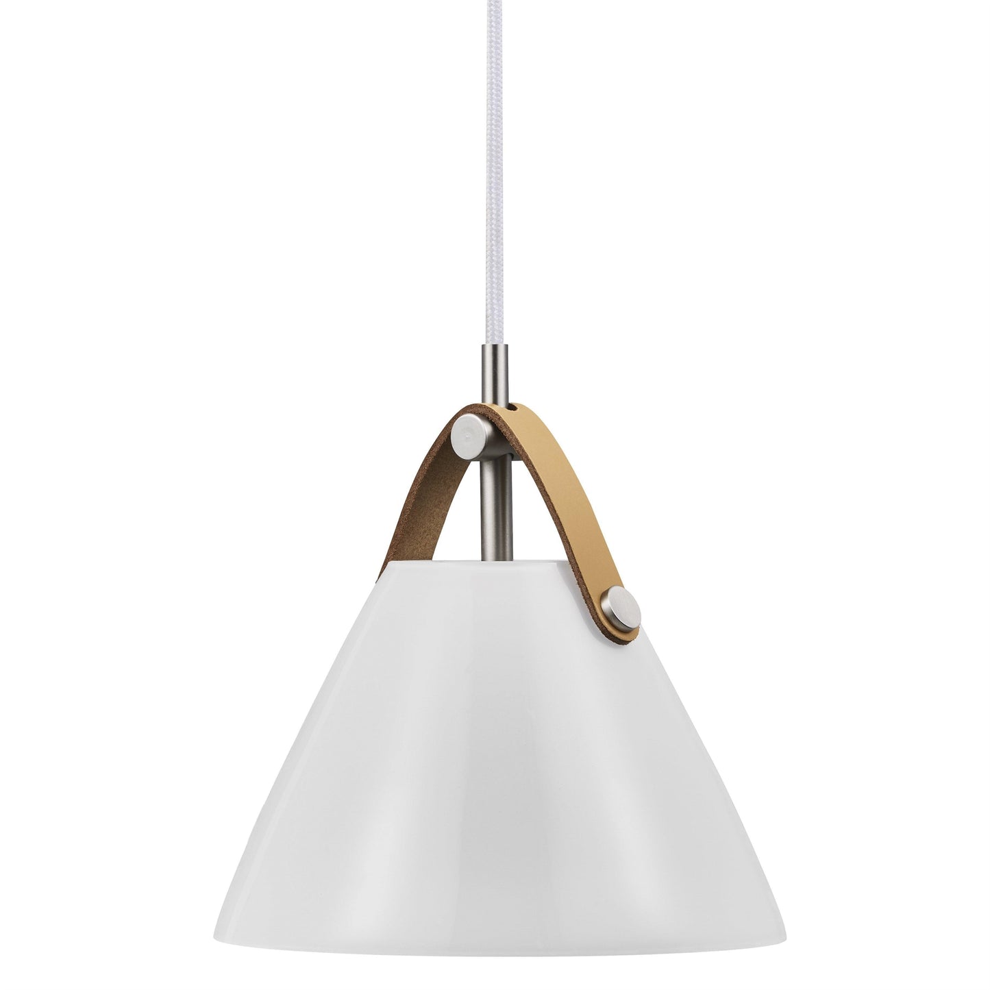 Strap 16 Pendant Lamp by Design For The People #White