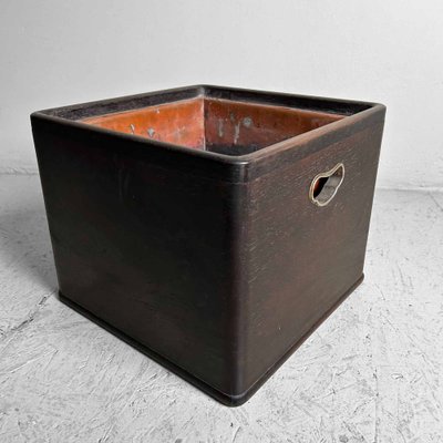 Shōwa Wooden Hibachi Fire Pot, Japan, 1960s-DWL-1799442