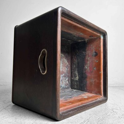 Shōwa Wooden Hibachi Fire Pot, Japan, 1960s-DWL-1799442