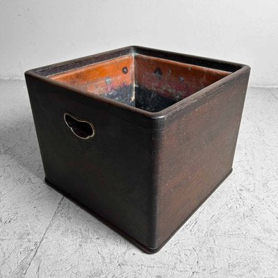 Shōwa Wooden Hibachi Fire Pot, Japan, 1960s-DWL-1799442