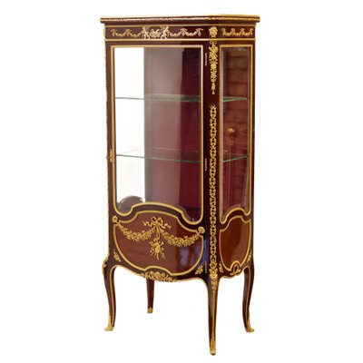 Showcase in Mahogany and Gilded Bronze in the style of Sormani, France, 19th Century-WMV-1791976