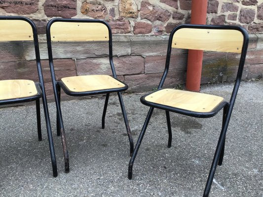 Side Chairs, 1960s, Set of 4-GQM-739583