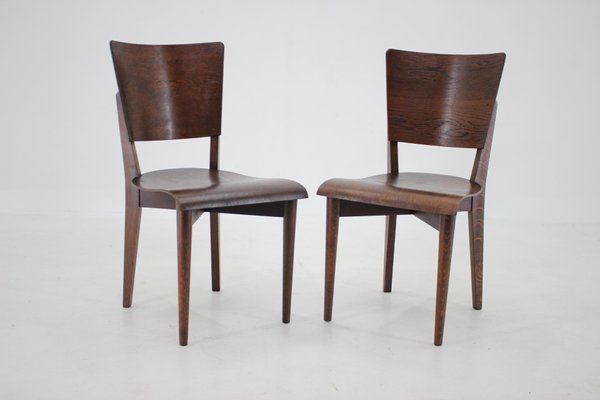 Side Chairs by J Halabala for UP Zavody, 1950s, Set of 2-TZ-1134365