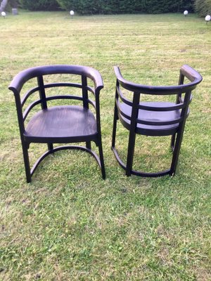 Side Chairs by Joseph Hoffmann for Thonet, 1920s, Set of 2-EVQ-2041169