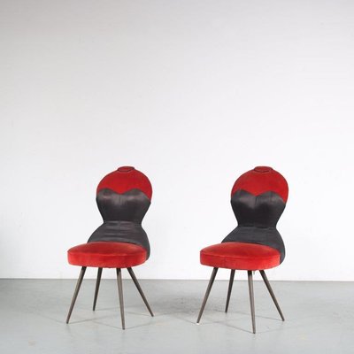 Side Chairs, France, 1950s, Set of 2-GG-1369683