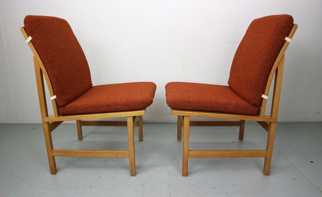 Side Chairs Model 3232 attributed to Børge Mogensen, 1955, Set of 2-DT-2027279