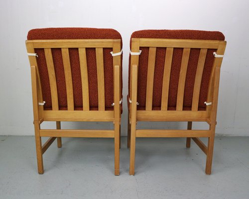 Side Chairs Model 3232 attributed to Børge Mogensen, 1955, Set of 2-DT-2027279