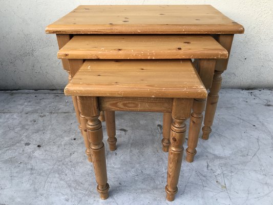 Side Nesting Tables, 1970s, Set of 3-WQQ-1444630