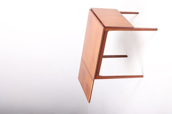 Side Table in Mahogany by Ole Wanscher for A.J. Iversen, 1950s-FK-1254465