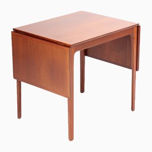 Side Table in Mahogany by Ole Wanscher for A.J. Iversen, 1950s-FK-1254465