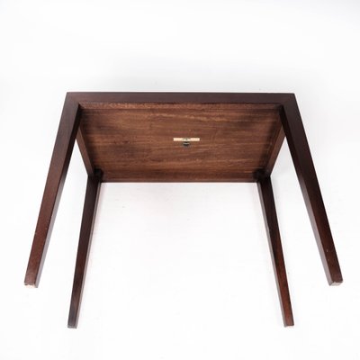 Side Table in Mahogany by Severin Hansen for Haslev Furniture, 1960s-UY-1005707